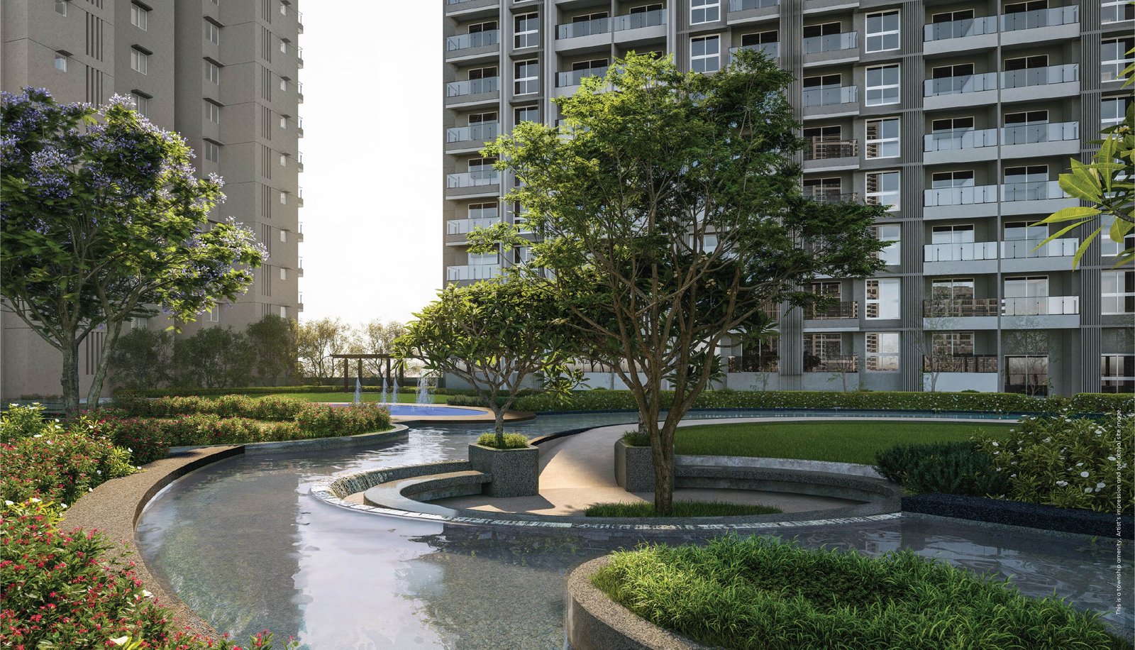 The Aqua Retreat - Balcony View at Godrej Park World Hinjewadi