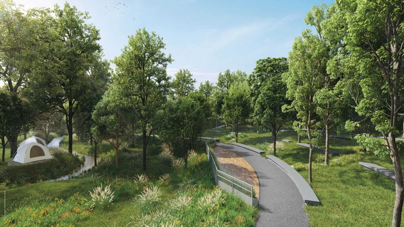 The Greenfront - Balcony View at Godrej Park World Hinjewadi